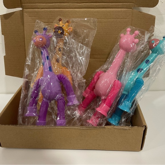 Colorful Giraffe Toy Set for Kids - Picture 2 of 3